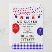 Invitation 💍 Mariage Nous Avons Été Éloignés ! Pique-nique | (Devant)