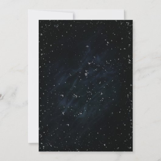 Invitation Mariage Obsidian Oracle Midnight Elegance (Dos)