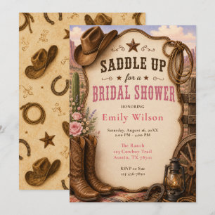 Invitation Mariage occidental de demoiselle d'honneur