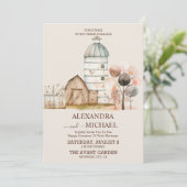 Invitation Mariage occidental officiel (Debout devant)