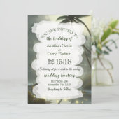 Invitation Mariage Océan et Palmiers (Debout devant)