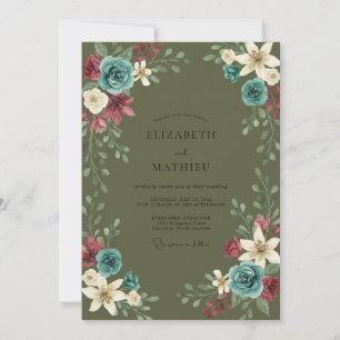 Invitation Mariage Olive Lily Moody