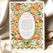 Invitation Mariage Orange Grove & Blossoms
