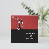 Invitation Mariage oriental de Yin-Yang Sakura (Debout devant)