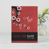 Invitation Mariage Oriental Sakura (Debout devant)