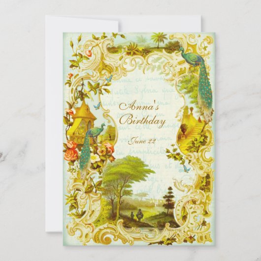 Invitation Mariage ou évènement de Versailles (Devant)