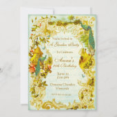 Invitation Mariage ou évènement de Versailles (Dos)