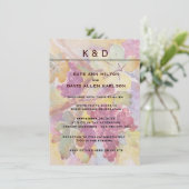 Invitation Mariage ou événement d'établissement vinicole de (Debout devant)