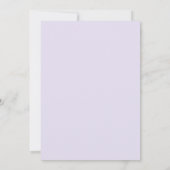 Invitation Mariage Paeonia Orchidée Magenta (Dos)