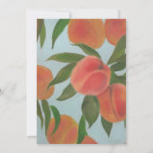 Invitation Mariage Pale Blue & Peaches  (Dos)
