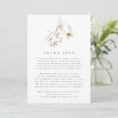 Invitation Mariage Pampas Fleur sauvage sec à l'abondance min (Debout devant)