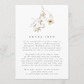 Invitation Mariage Pampas Fleur sauvage sec à l'abondance min (Devant)
