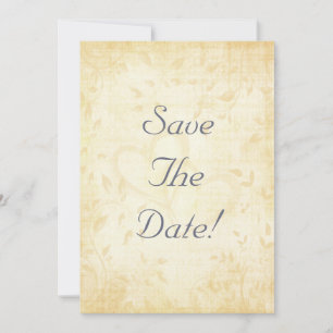 Invitation Mariage Papier Vieilli Vintage