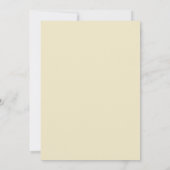 Invitation Mariage Papillon Azur Beurre (Dos)