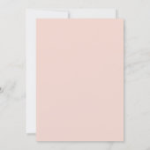 Invitation Mariage papillon floral (Dos)