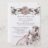 Invitation Mariage Paradis des Flamants Roses (Devant)