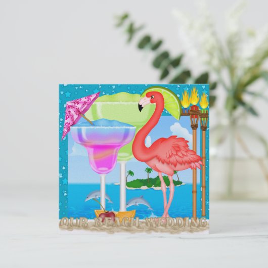 Invitation Mariage paradis - SRF (Debout devant)