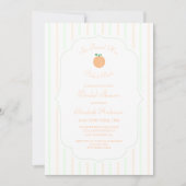 Invitation Mariage Parfait de Pêche (Devant)