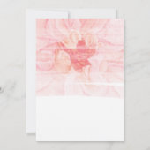 Invitation Mariage Pastel Blush Pink Dahlia (Dos)