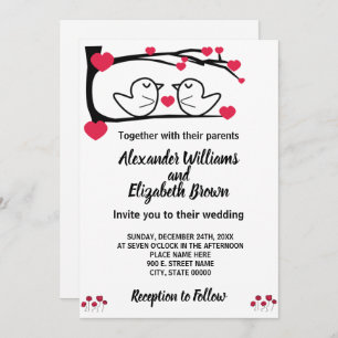 Invitation Mariage Pays Chic Inséparable