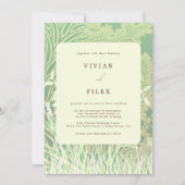 Invitation Mariage Paysage forestier (Devant)