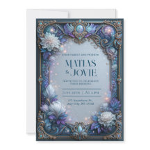 Mariage Pearl Bloom Filigrane Céleste