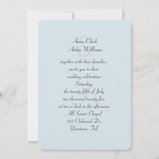 Invitation Mariage Pearl In Seashell (Dos)