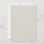 Invitation Mariage peint bleu ciel (Dos)