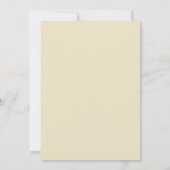 Invitation Mariage Peint Corail Champagne (Dos)