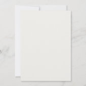 Invitation Mariage peint d'Azur rose (Dos)