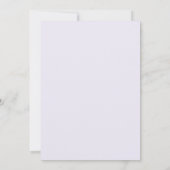 Invitation Mariage peint de renoncules au corail doux (Dos)