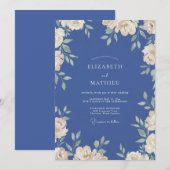 Invitation Mariage Peint en Acier (Devant / Derrière)