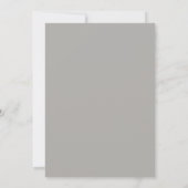 Invitation Mariage Peint sur Ardoise Champagne (Dos)