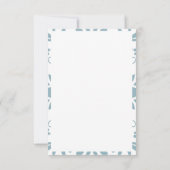 Invitation Mariage personnalisé (Dos)