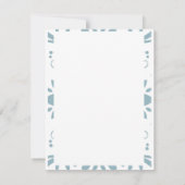 Invitation Mariage personnalisé (Dos)