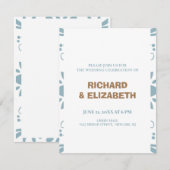 Invitation Mariage personnalisé (Devant / Derrière)