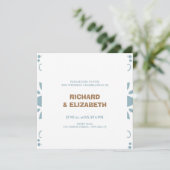 Invitation Mariage personnalisé (Debout devant)