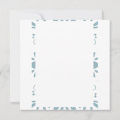 Invitation Mariage personnalisé (Dos)