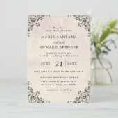 Invitation Mariage personnalisé élégant et gai (Debout devant)