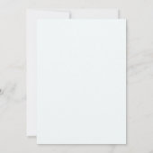 Invitation Mariage Pervenche Lilas Hydrangea Sauge (Dos)