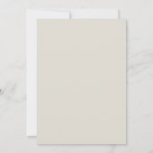 Invitation Mariage Pétale d'Améthyste Pervenche (Dos)