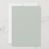 Invitation Mariage Pétale de Brume Mauve (Dos)