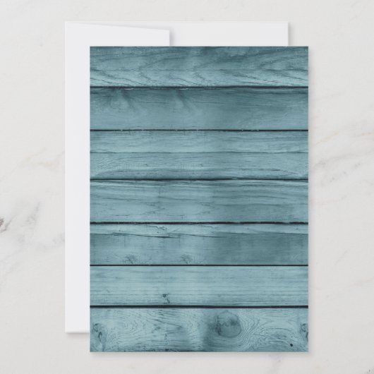 Invitation Mariage phare aquarelle (Dos)