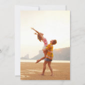 Invitation Mariage photo (Dos)