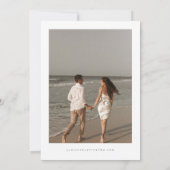 Invitation MARIAGE photo BLAIR Modern Bohemian Simple (Dos)