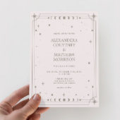 Invitation Mariage photo de la nuit étoilée céleste