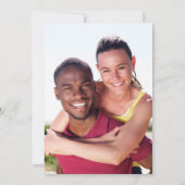 Invitation Mariage photo Dusty Rose Eucalyptus (Dos)