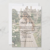 Invitation Mariage photo élégant moderne (Devant)
