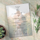 Invitation Mariage photo Festive Script Overlay