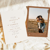 Mariage photo GALA Boho Terracotta Celestial Star